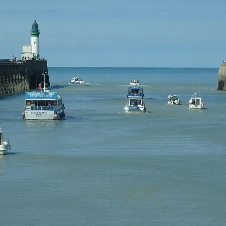 アパートホテル Voiles Et Terrasses By Corinne Face Au Port ル・トレポール